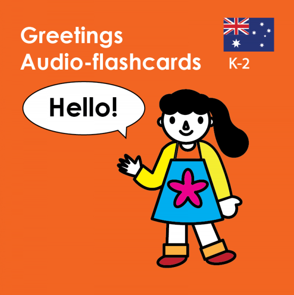 English Audioflashcards Greetings K-2
