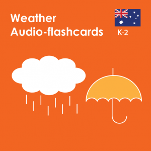 English Audioflashcards Weather K-2