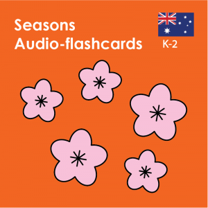English Audioflashcards Seasons K-2