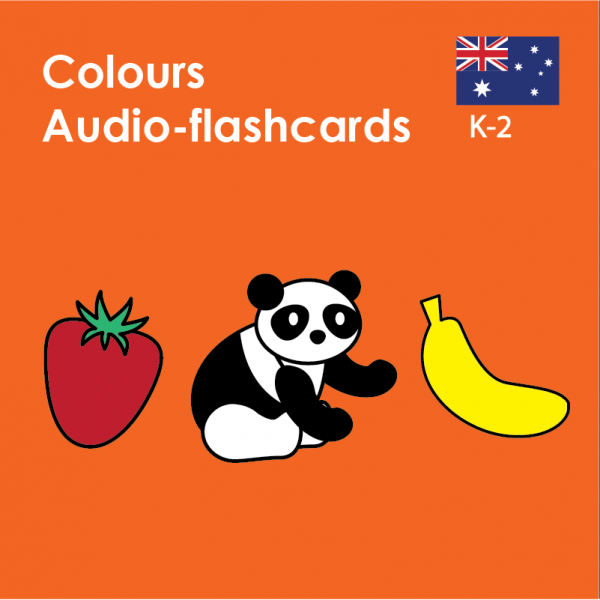 English Audioflashcards Colours K-2