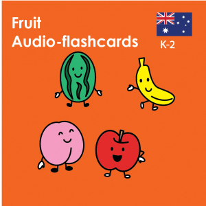 Enlglish Audioflashcards Fruits K-2