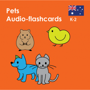 English Audioflashcards Pets K-2
