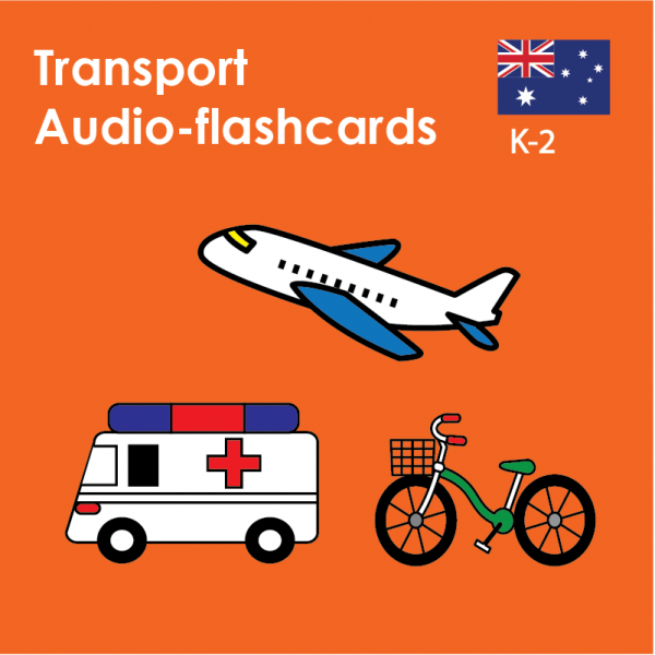 English Audioflashcards Transport K-2