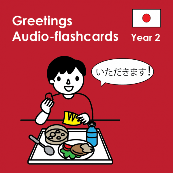 Japanese Year 2- Audio Flashcards Greetings