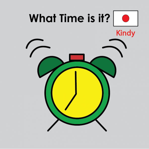 Japanese - Kindergarten - What Time Is It?